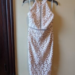 NWT Bardot Pink Lace Dress